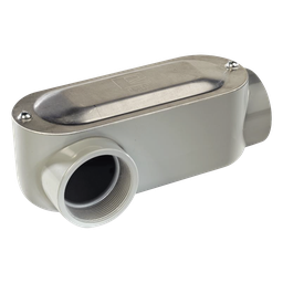 Caja condulet oval Rawelt OLR-0320C 2" aluminio