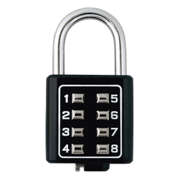 Candado digital Phillips-Assa Abloy MX2782 M35 4 dígitos negro
