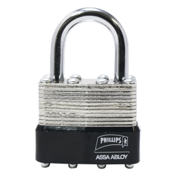Candado laminado Phillips MX2499 40mm llave master