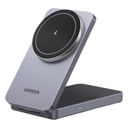 Cargador inalámbrico UGREEN 45056 Qi2 15W 2 en 1