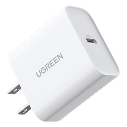 Cargador USB-C UGREEN 60449B 20W PD3.0 QC4.0+