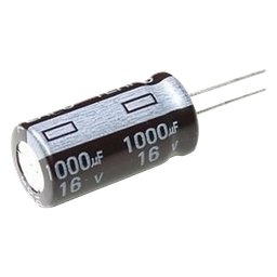 Capacitor electrolítico Syscom CE1000/16V 1000µF 16V