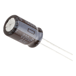 Capacitor electrolítico Syscom 0220M0063V 220µF 63V