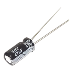 Capacitor electrolítico Syscom 0047M0050V 47µF 50V