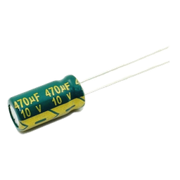 Capacitor electrolítico Syscom CE470/10V 470µF 10V