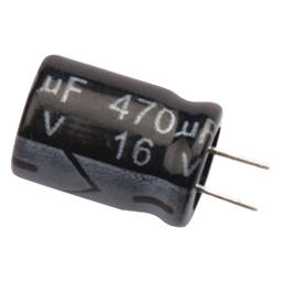 Capacitor electrolítico Syscom 0470M0016V 470µF 16V