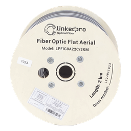 Cable fibra óptica Drop LinkedPRO LPFIG8A22C/2KM 2km