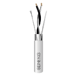 Cable EIA-485 Genesis 3320-1001 2x22 AWG blindado plenum 305 m