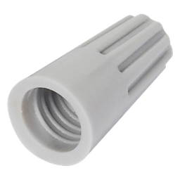 Capuchón roscable EPCOM Powerline AE00010 18 AWG gris 25 pz