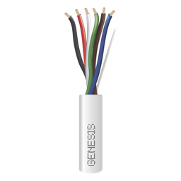 Cable de alarma Genesis 3116-1012 6x18 AWG plenum blanco