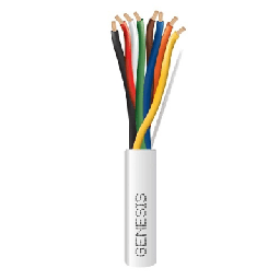 Cable de alarma Genesis 3117-1012 8x18 AWG 305 m plenum