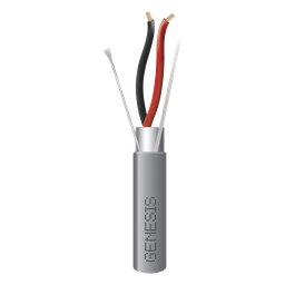 Cable de alarma Genesis 2221-1009 2x16 AWG riser blindado