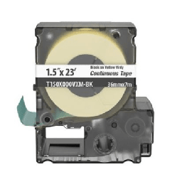 Casete etiquetas Panduit T150X000VXM-BK vinilo 36mm