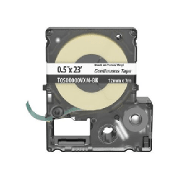 Casete etiquetas Panduit T050X000VXM-BK vinilo 12mm