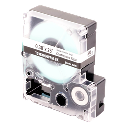 Casete etiquetas vinilo Panduit T038X000VPM-BK 9mm