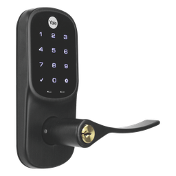 Cerradura digital Yale YRL226 teclado táctil y manija bronce
