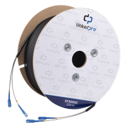 Cable fibra óptica monomodo LinkedPro EF-300-SC SC-SC 300m