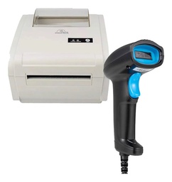 Kit Punto de Venta Impresora de Etiquetas y Escaner de Codigos