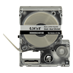 Casete etiquetas Panduit H000X034H1M termocontráctil blanco