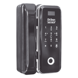 Cerradura electrónica Bruken BRK3550 huella, tarjeta, PIN