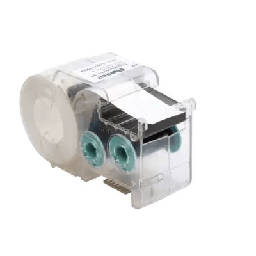 Casete etiquetas Panduit T038X000FJC-BK negro sobre blanco