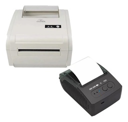 Kit Punto de Venta Impresora de Etiquetas e Impresora Termica 58 mm Bluetooth