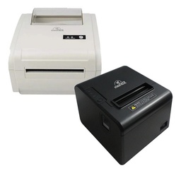 Kit Punto de Venta Impresora de Etiquetas + Impresora Termica con Cortador 80 mm