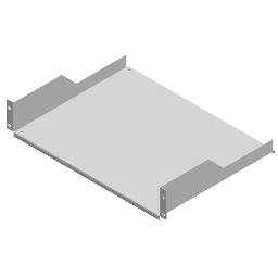 Charola para rack LinkedPro SCH-342-UW 2UR 34 cm