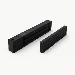 Chapa magnética AccessPro MAG600NLEDB 600 lbs negro