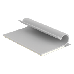 Clip adhesivo tipo J Panduit AJC25-A-C 6.4mm gris