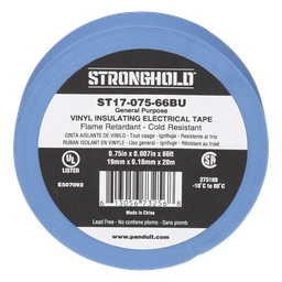 Cinta aislante Panduit ST17-075-66BU PVC 19mm azul