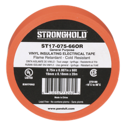 Cinta aislante Panduit ST17-075-66OR PVC 600V naranja