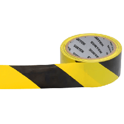 Cinta de señalización Surtek SYS-138060 48 mm amarillo-negro
