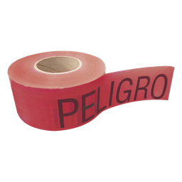 Cinta barricada Surtek SYS-137298 PELIGRO 100m 3in roja