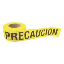 Cinta barricada Surtek SYS-137297 PRECAUCIÓN 100m 3in