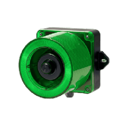 Baliza LED y sirena Qlight QWCD50110240GLC verde 123 dB