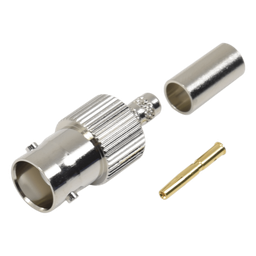 Conector BNC hembra RF Industries RFB-1123-1 RG-58/RG-142