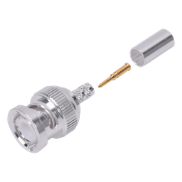 Conector BNC macho RF Industries RFB-1106-2ST RG-58/RG-142