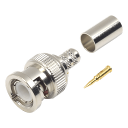 Conector BNC macho RF Industries RFB-1107-1X para LMR-240
