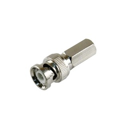 Conector BNC macho Epcom Titanium TT-RG-92 RG-59/U 75 Ohm