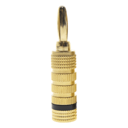 Conector banana Epcom Proaudio EP-BSCB tornillo chapado en oro