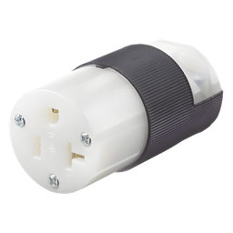 Conector recto Hubbell HBL5369C 20A NEMA 5-20R
