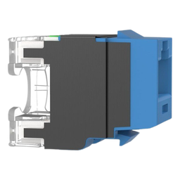 Jack keystone Panduit NK6X88MBU Cat6A RJ45 azul