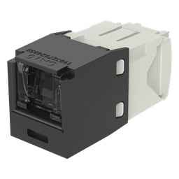 Conector jack RJ45 Panduit CJH688TGBL Cat6 Mini-Com negro