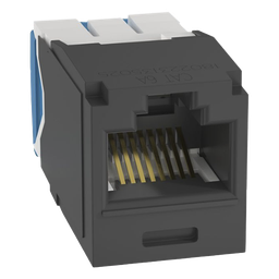 Jack RJ45 Panduit CJ6X88TGBL Cat 6A negro