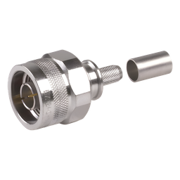 Conector N macho Times Microwave EZ-240-NM-HX LMR-240