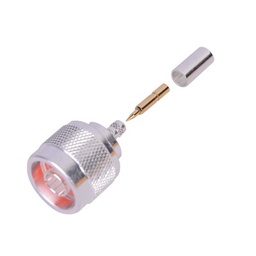 Conector N macho RF Industries RFN-1005-3C RG-58/U 50 Ohm