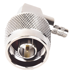 Conector N macho ángulo recto RF Industries RFN-1009-C-03