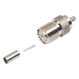 Conector UHF hembra RF Industries RFU-527 SO-239 RG-58/U