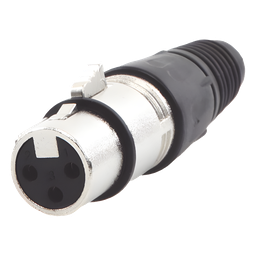 Conector XLR EPCOM PROAUDIO EP-XLRF hembra 3 pines